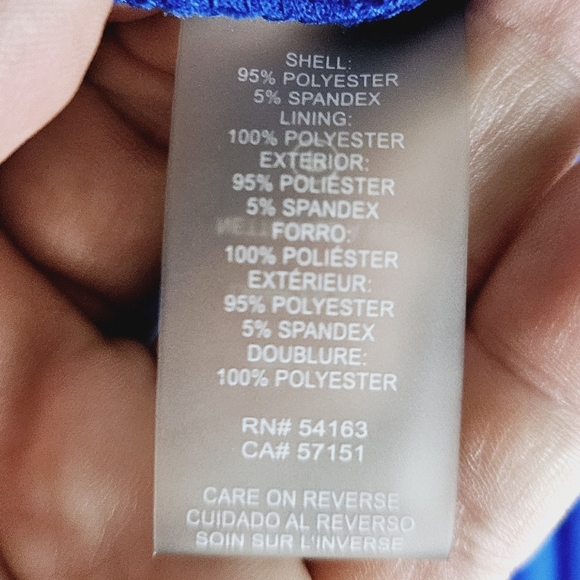 CALVIN KLEIN | stretch lined sleeveless pleated fit-and-flare pocket dress - Picture 7 of 7